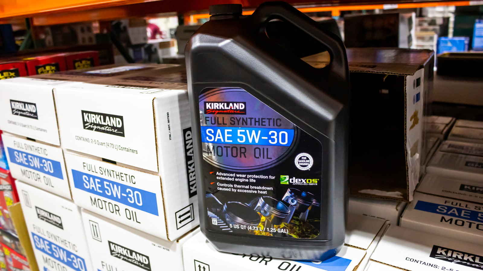 Since motor oil comes from the same barrel as gas and diesel, refineries can make more money refining crude into fuel rather than the motor oil Costco sells.