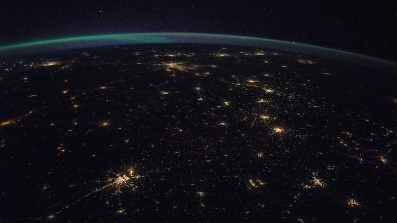 A view of the Earth from the International Space Station