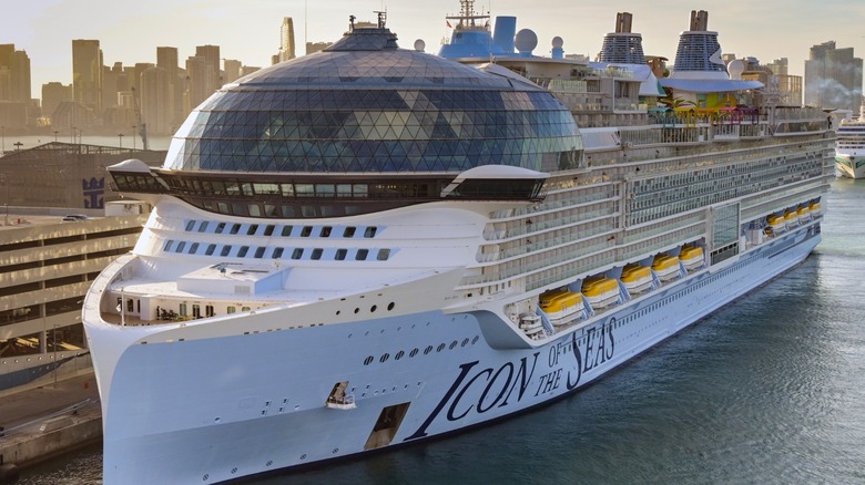Royal Caribbean's Icon of the Seas, the largest cruise ship in the world
