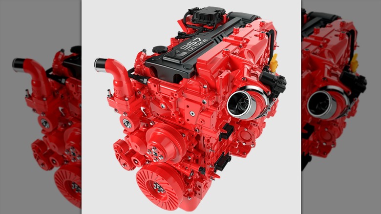 Cummins B6.7 Octane gas motor