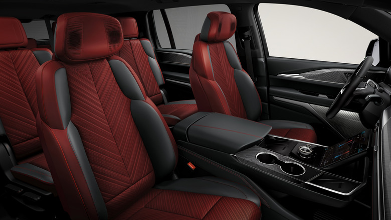 Curated by Cadillac Escalade IQ interior
