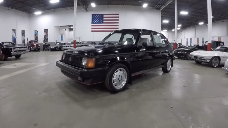 An Omni GLH series parked in a garage
