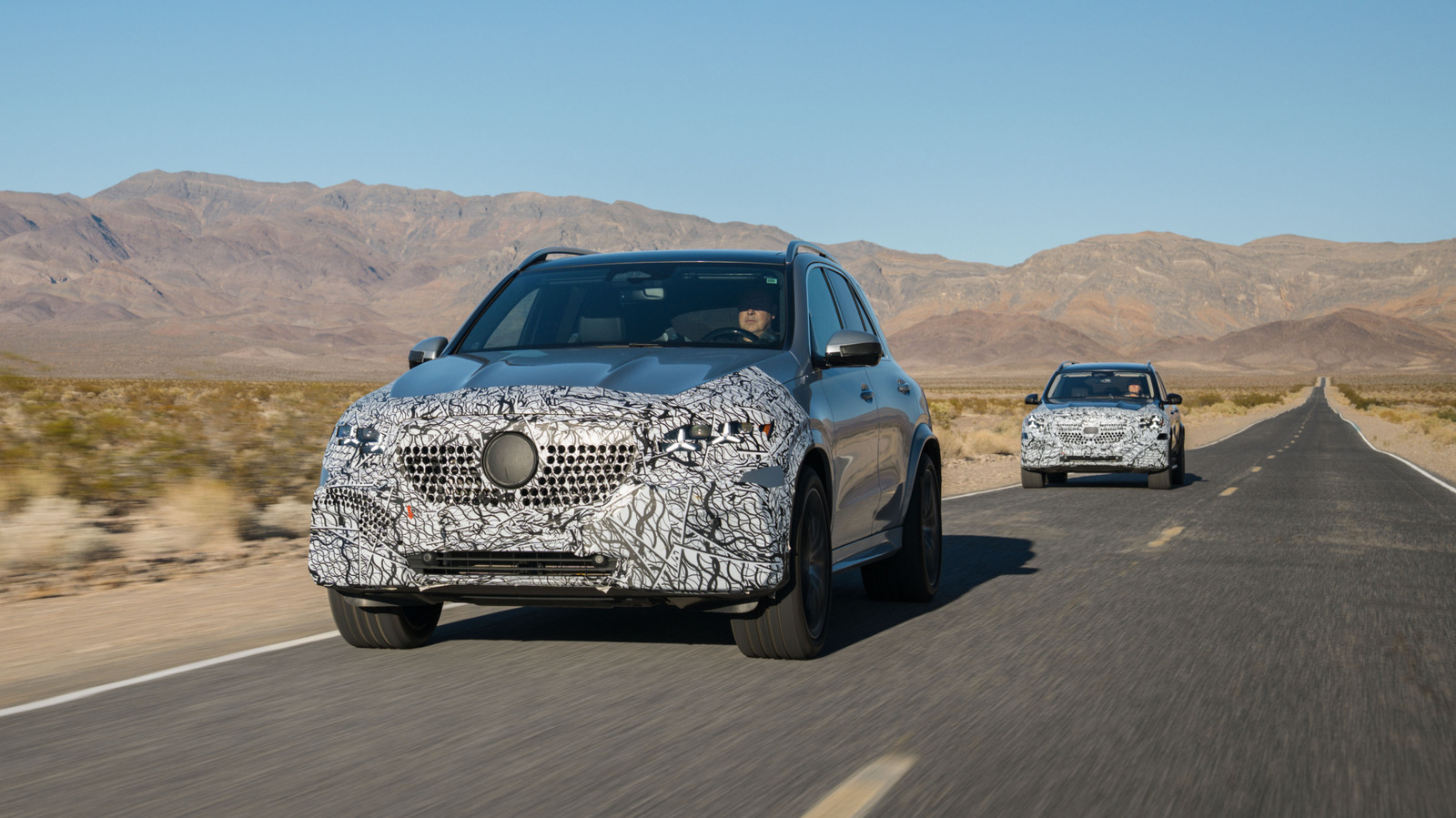Driving 2027 Mercedes-Benz GLE And GLS Prototypes In The Desert Fulfilled My Childhood Dream