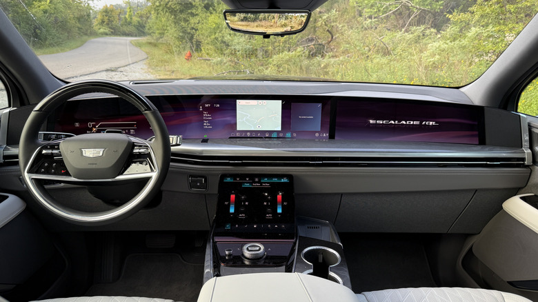 2025 Cadillac Escalade IQL interior