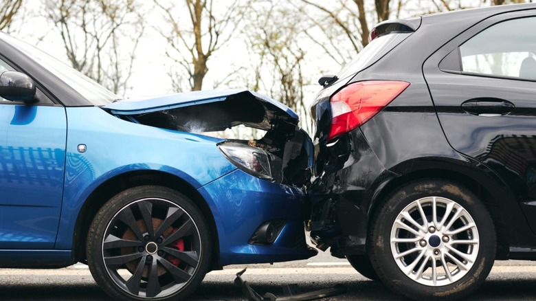 Rear-end automobile accident