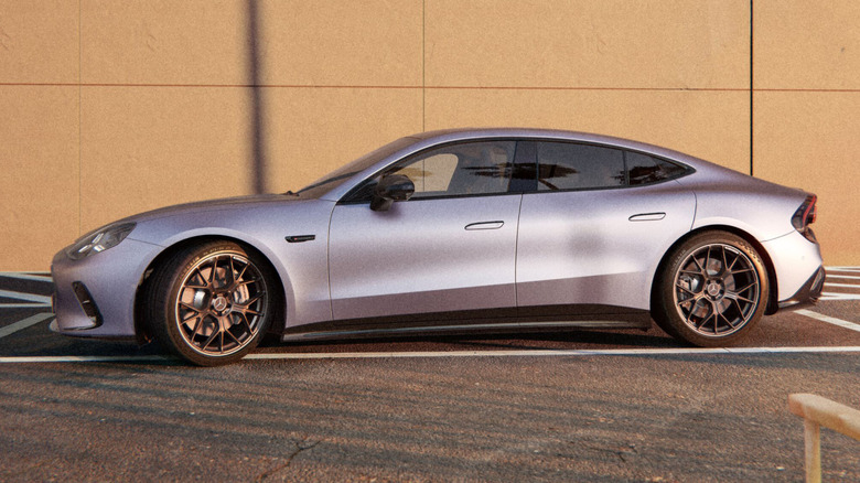 2027 Mercedes-AMG GT53 4-Door Coupe side