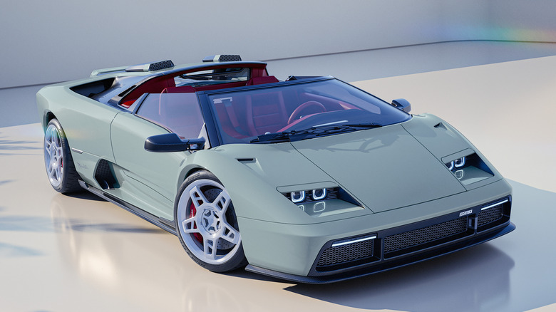 Eccentrica V12 Roadster front 3/4