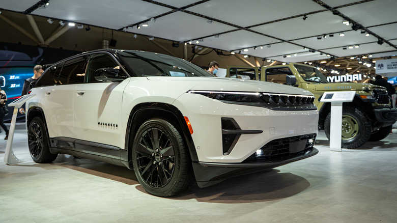 JEEP Wagoneer S Launch Edition automobile at the 2025 Canadian International AutoShow. Toronto, Canada - February 14, 2025.