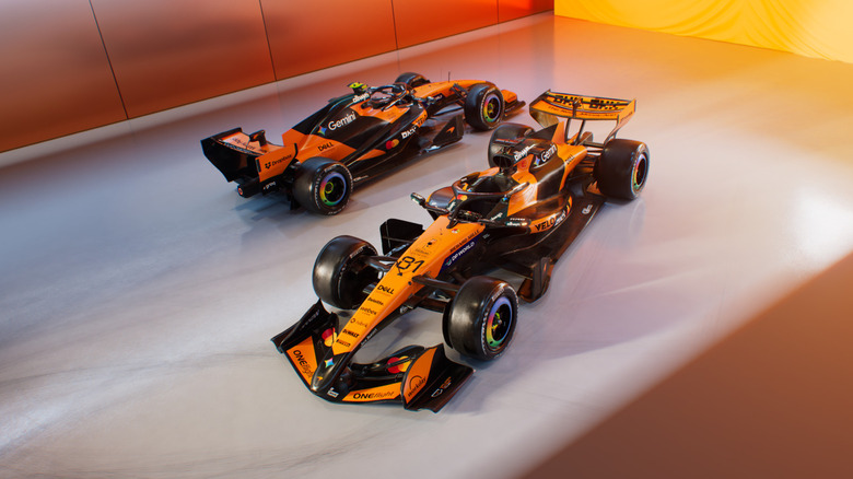 McLaren MCL40 in Papaya livery