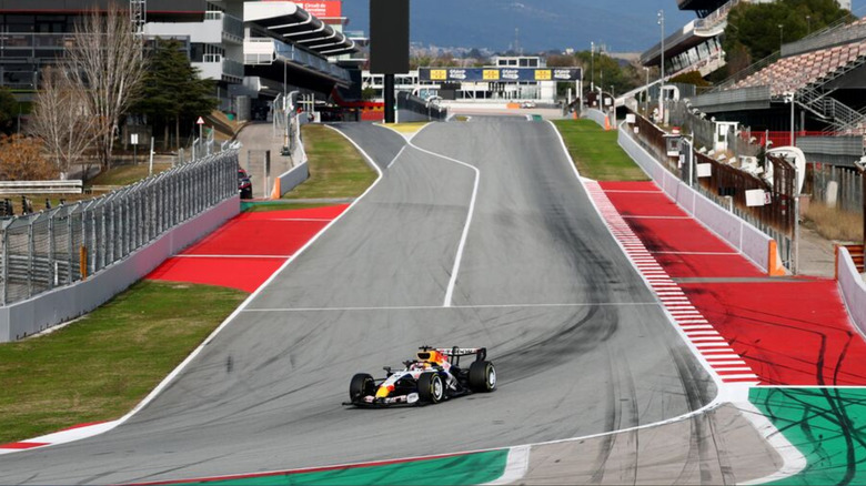 Racing Bulls testing at Barcelona
