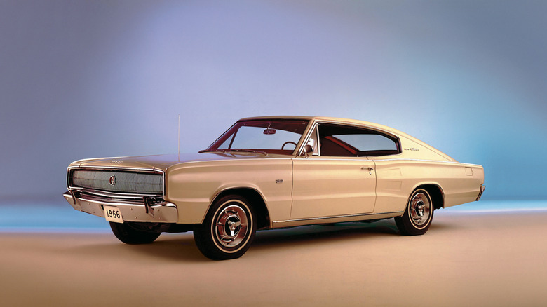 1966 Dodge Charger first-gen front 3/4 view