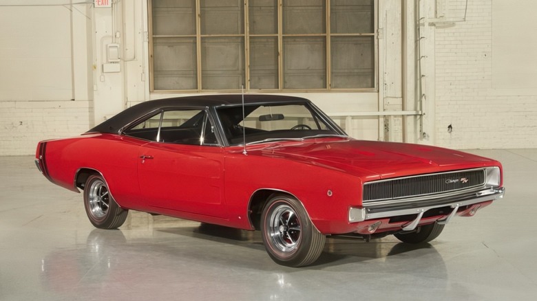 1968 Dodge Charger R/T second-gen front 3/4 view