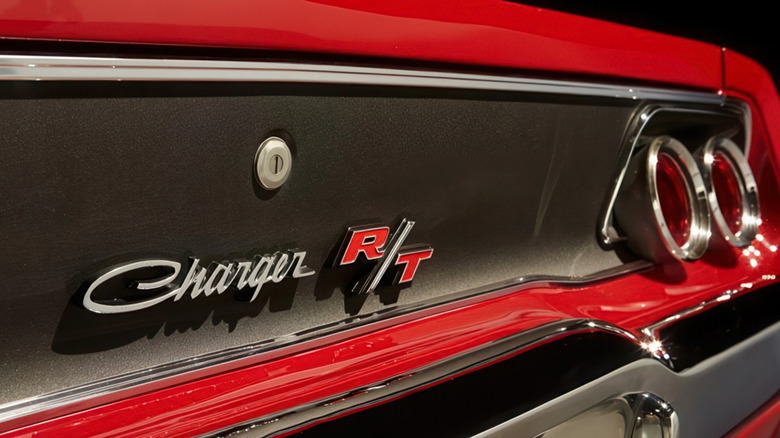 1968 Dodge Charger R/T rear end with emblem