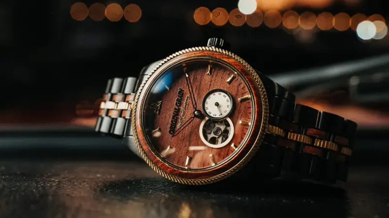 Ford x Original Grain Vintage Gold Automatic 40mm