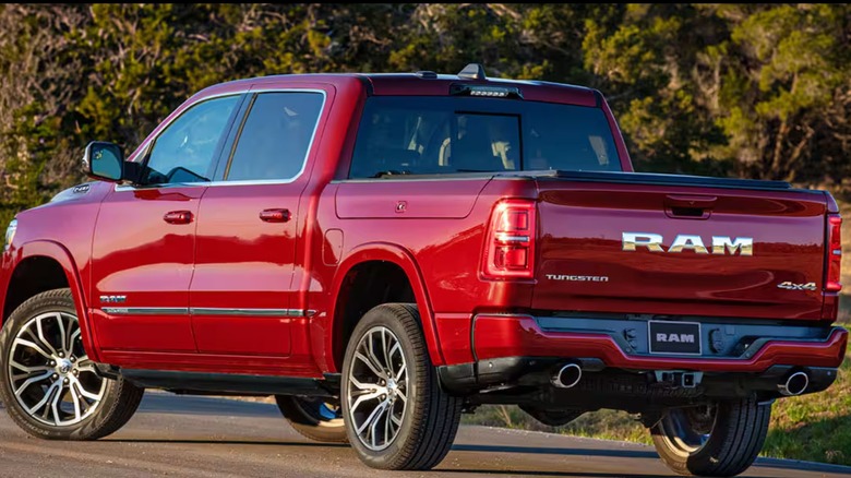 Red 2026 Ram 1500 Tungsten