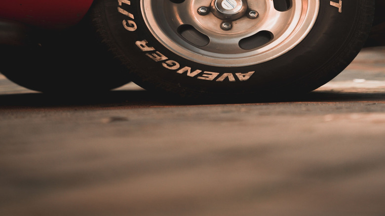 Pontiac Firebird Trans Am with Mastercraft tires.