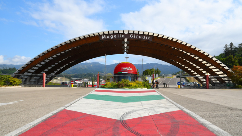 Mugello Circuit being prepared for a one off 2020 Formula One race