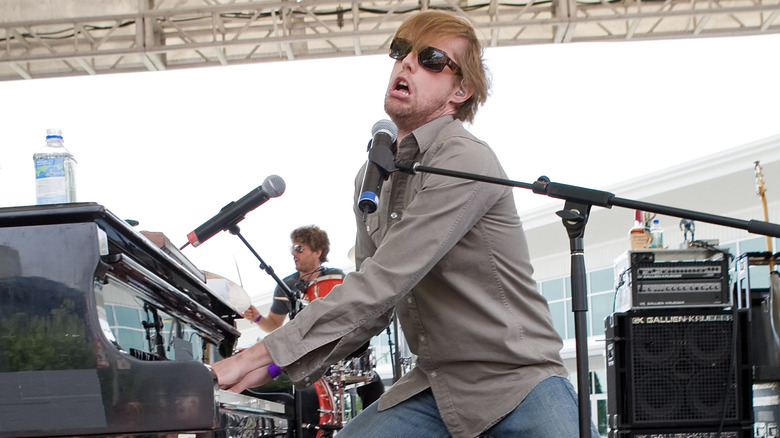 Andrew McMahon from Jack's Mannequin plays the Coke stage at the Indy500
