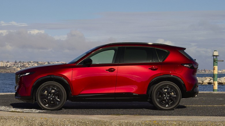 Side shot of the 2027 Mazda CX-5