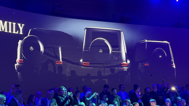 Teaser image of the Mercedes-Benz G-Class family