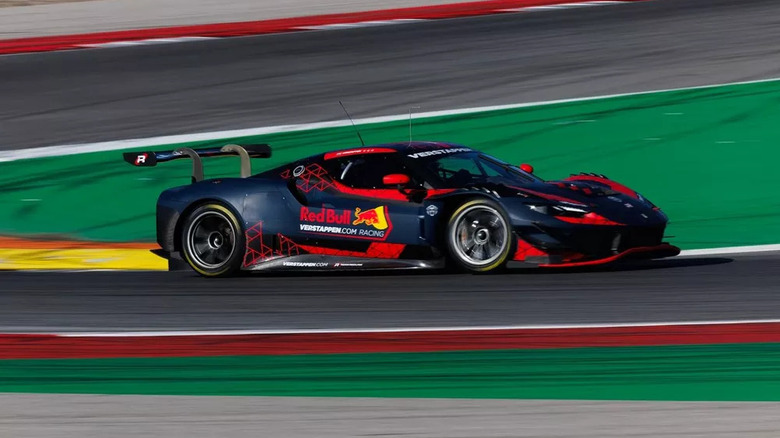 Max Verstappen testing for Emil Frey racing