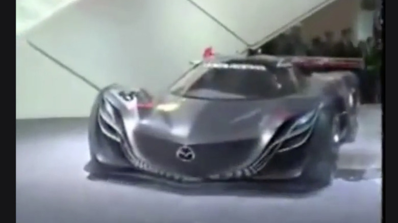 Mazda Furai at an auto show