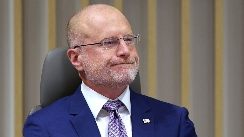 FCC Chairman Brendan Carr at a meeting on February 18, 2026