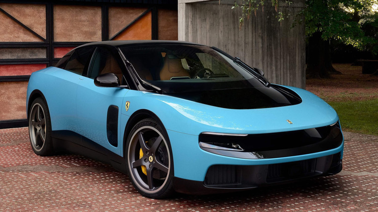 2027 Ferrari Luce EV front 3/4