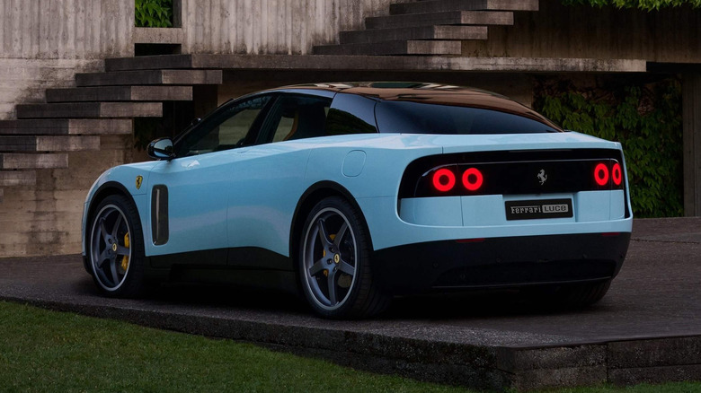 2027 Ferrari Luce rear 3/4