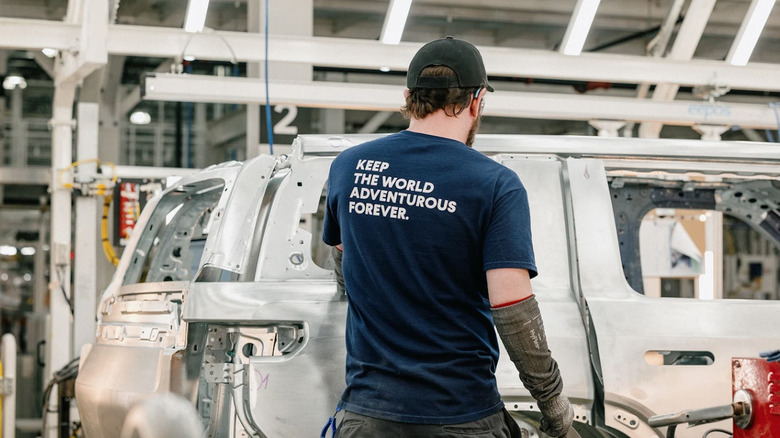 Rivian R2 in production