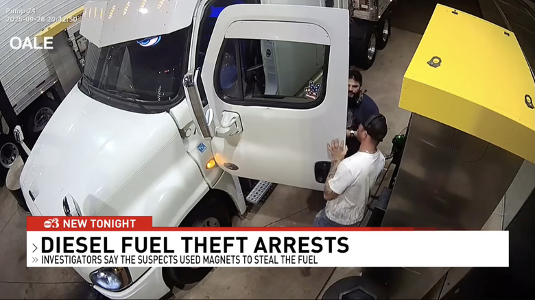 WEAR Channel 3 News report on diesel theft screenshot