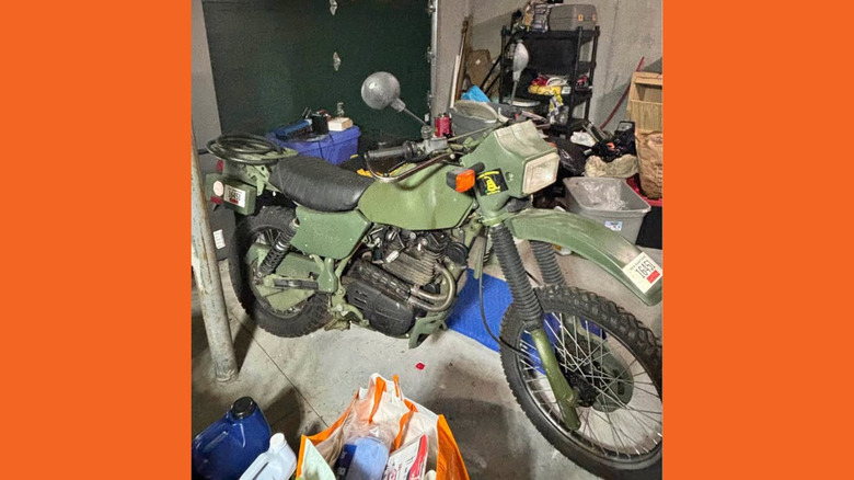A green Harley MT500