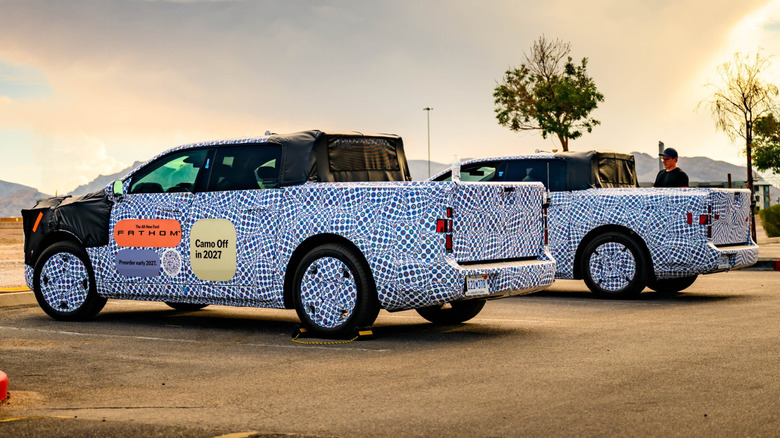 Ford Fathom pre-production vehicles