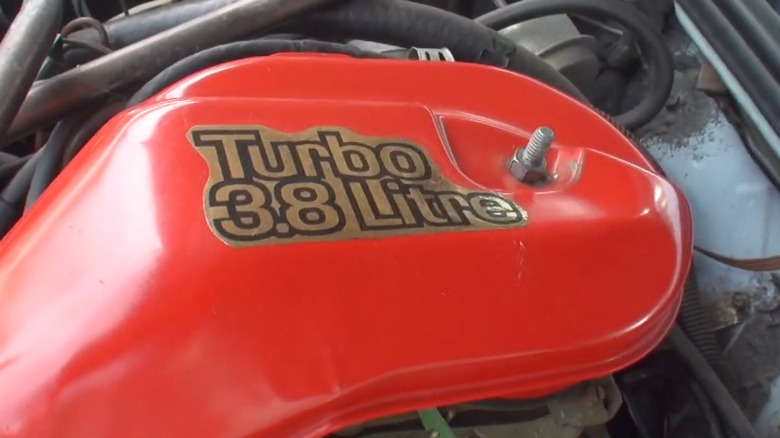 The air cleaner cover from a 1978 Buick Regal Sport Coupe
