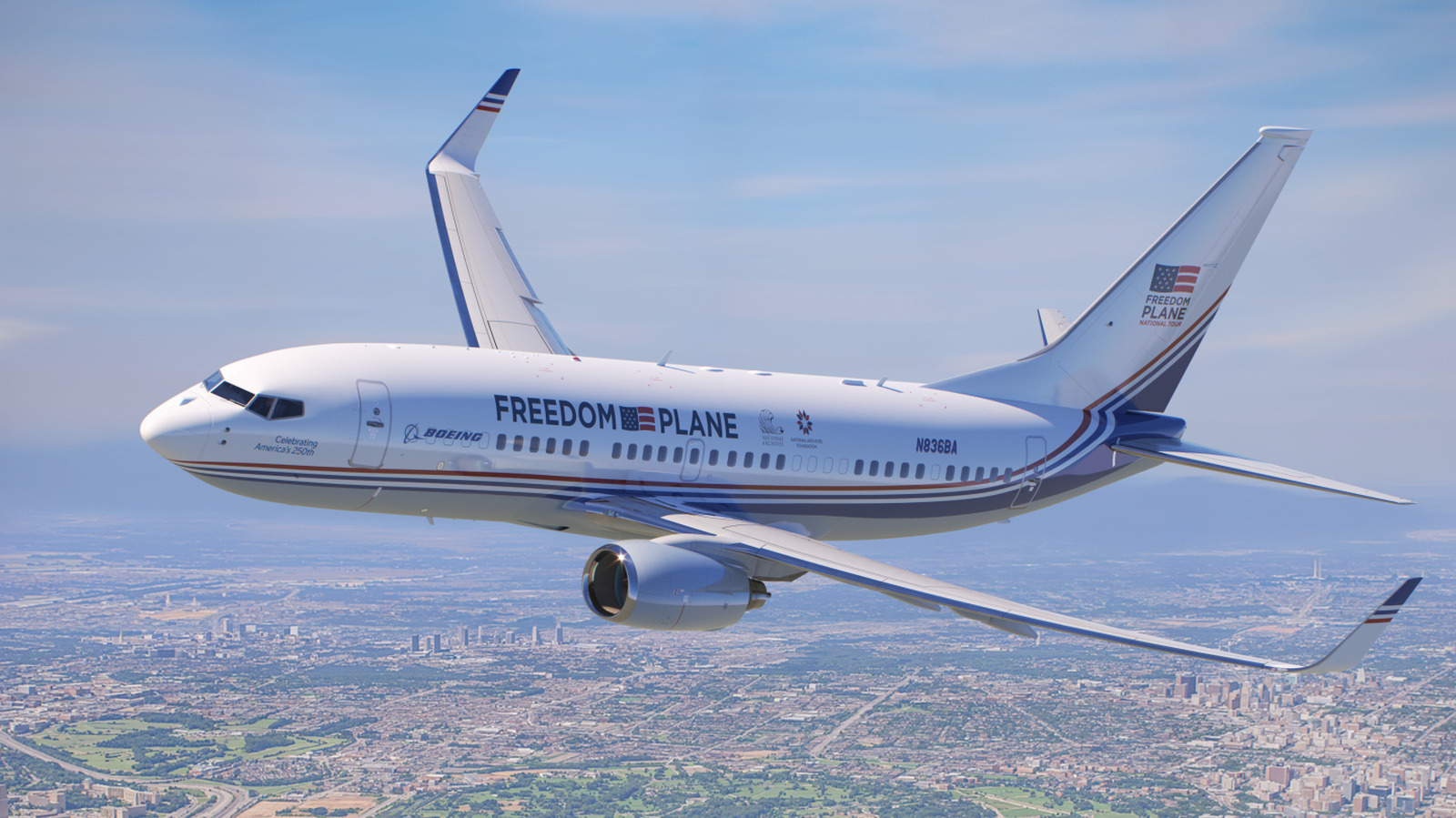 Freedom Plane Celebrates America's 250th Birthday By Bringing Founding-Era Documents To You