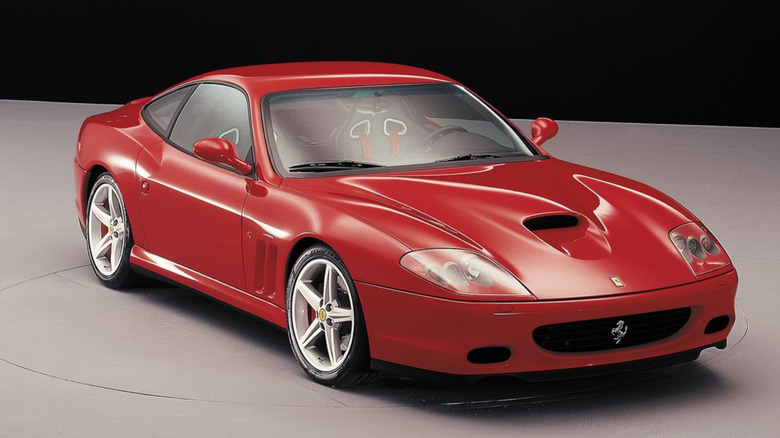A Ferrari 575M Maranello on display