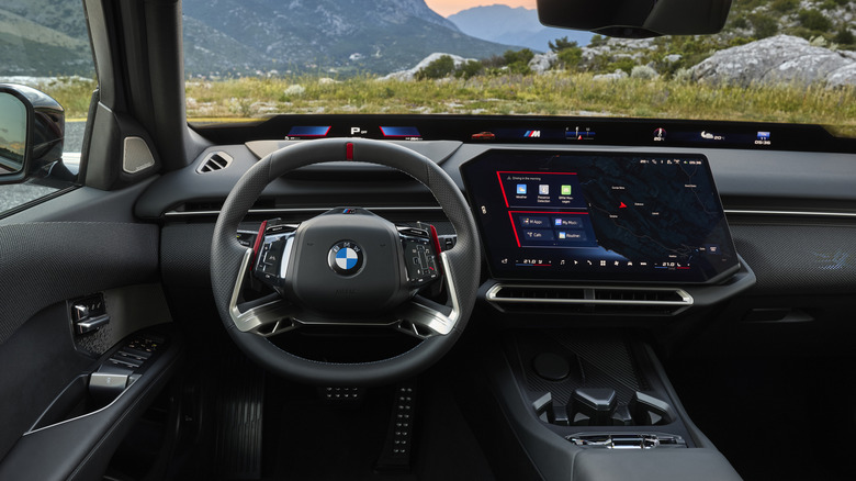 Interior of a 2027 BMW M350