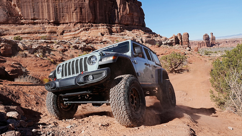 Grabber ATX tire on off-road Jeep