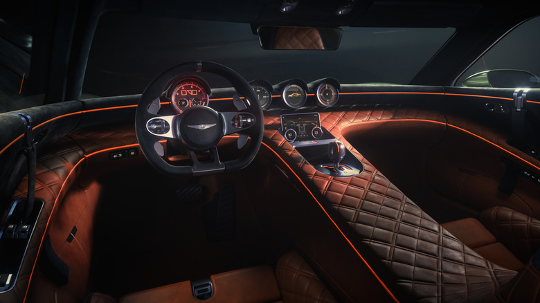 Interior of the Genesis Magma GT concept