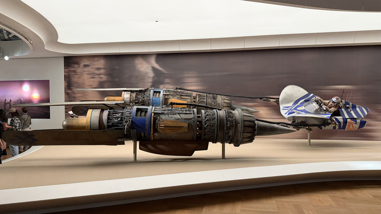 Anakin's podracer from "The Phantom Menace" at the Lucas Museum of Narrative Art