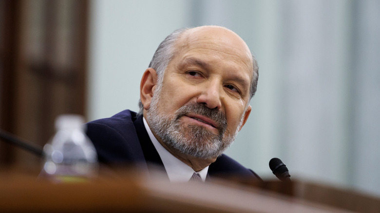 Howard Lutnick, nominee for Secretary of Commerce, testifies during his confirmation hearing