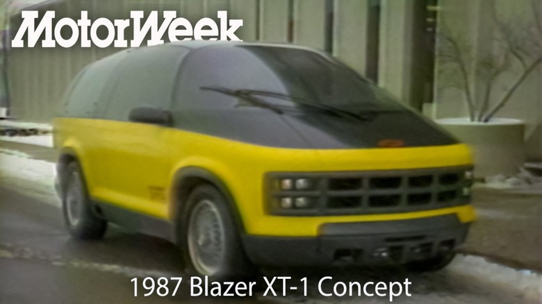 1987 Chevrolet Blazer XT-1 Concept on MotorWeek