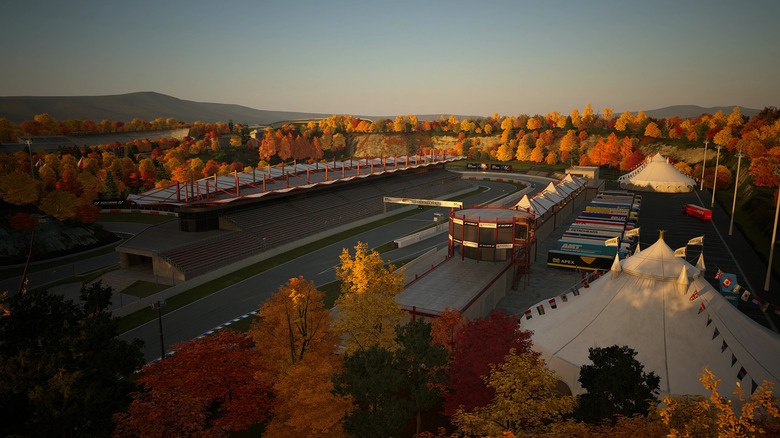 Screenshot of Autumn Ring in "Gran Turismo 7"