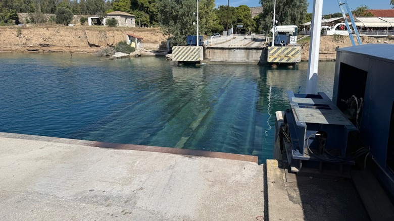 Corinth Canal Submersible Bridge