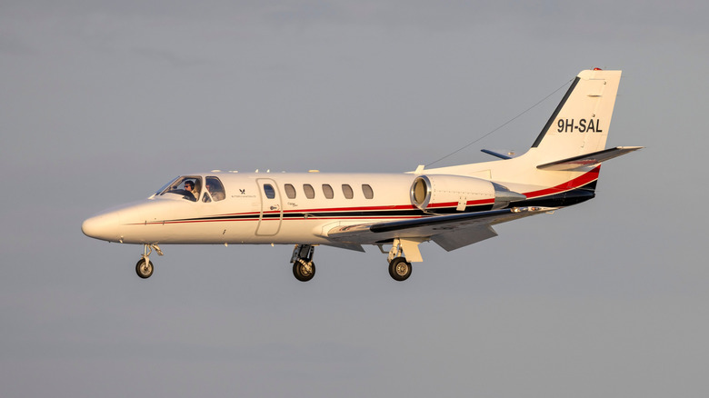 A Cessna 550 Citation II