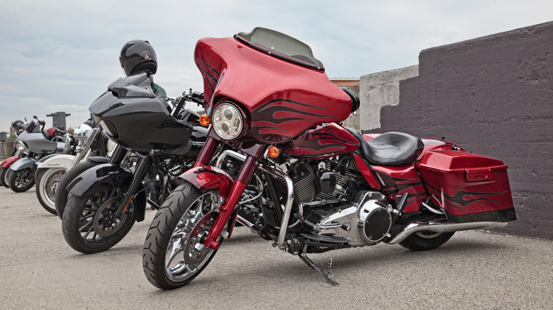 Harley-Davidson Road Glide and Street Glide motorcycles