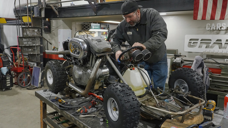 Building a Harley-powered go-kart