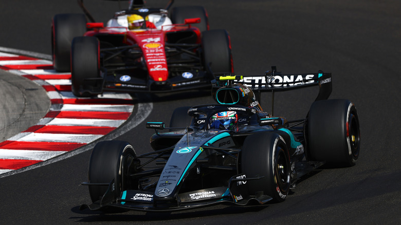 Mercedes leads over Ferrari in Formula One