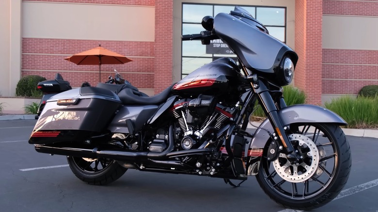 A 2020 Harley-Davidson FLHXSE CVO Street Glide