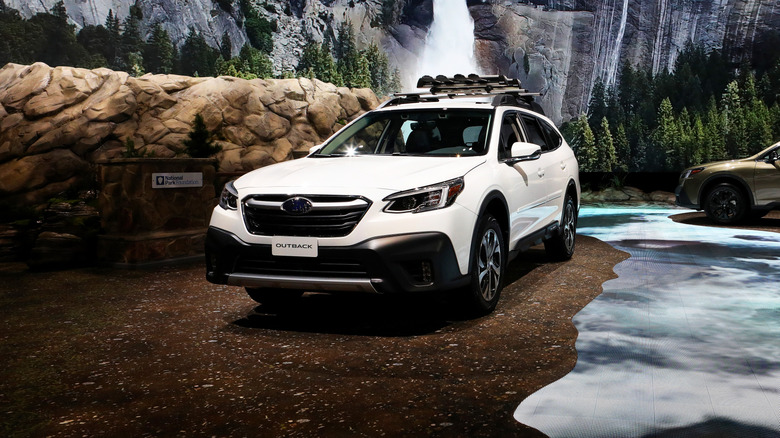 2020 Subaru Outback displayed